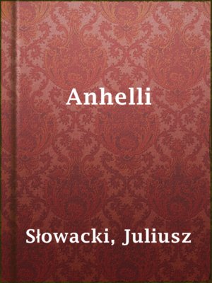 cover image of Anhelli